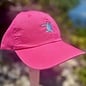 Island Map Hat - Pink