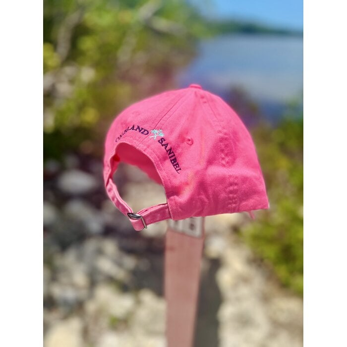 Island Map Hat - Pink
