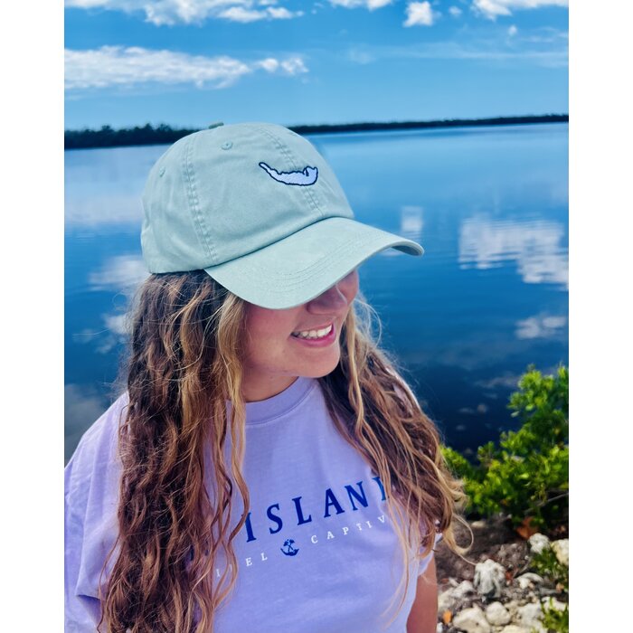 Island Map Hat - Green