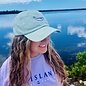 Island Map Hat - Green
