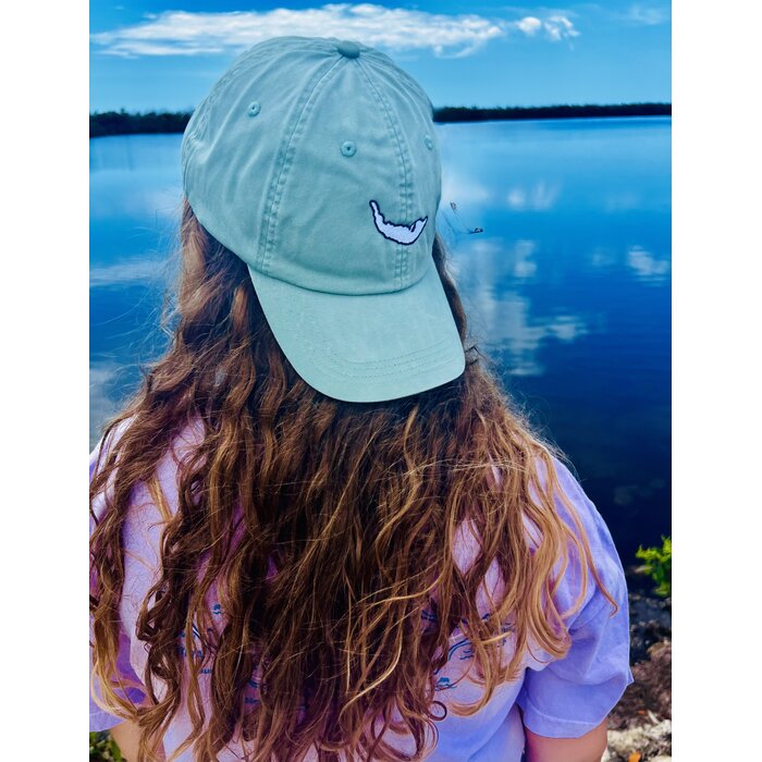 Island Map Hat - Green