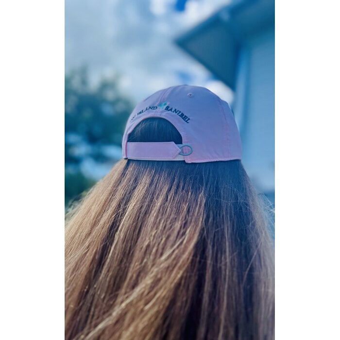 Island Map Hat - Lt Pink