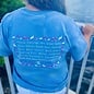 Let's Flocking Go - Unisex Short Sleeve Blue Grey