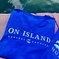 Oh The Hue-Manatee Ladies Short Sleeve V-neck - Blue