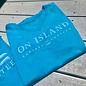 Oh The Hue-Manatee Ladies Short Sleeve V-neck - Lt Blue