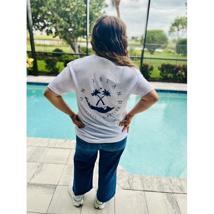 Always On Island Nautical Flags Unisex Short Sleeve