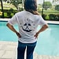Always On Island Nautical Flags Unisex Short Sleeve