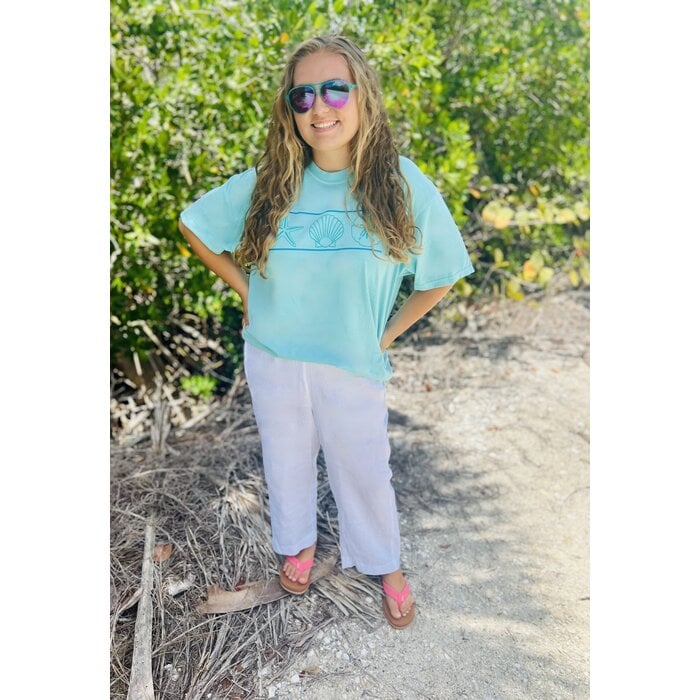 Shell Shirt - Unisex Short Sleeve - Mint