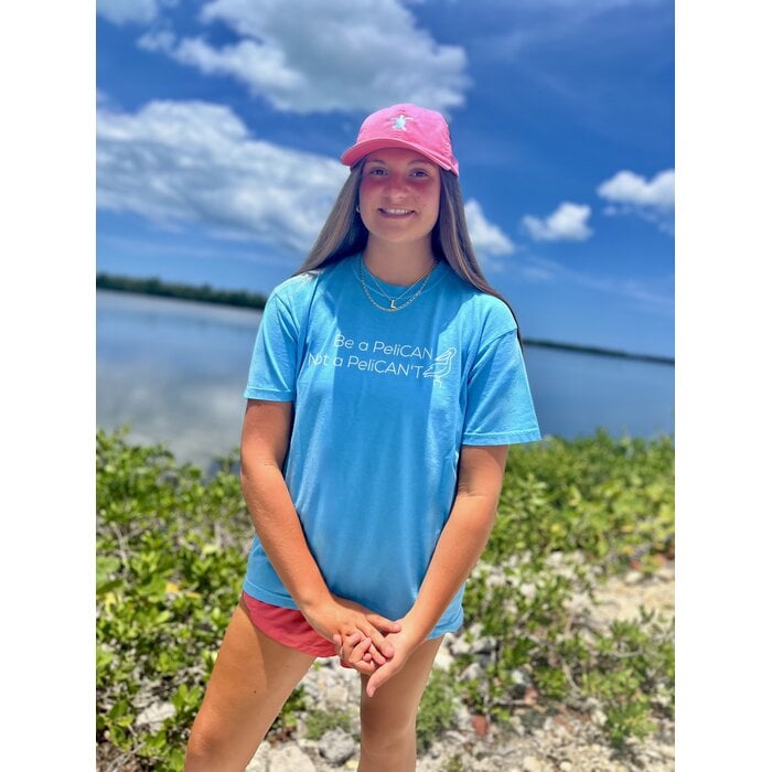 PeliCAN Unisex Short Sleeve  - Blue