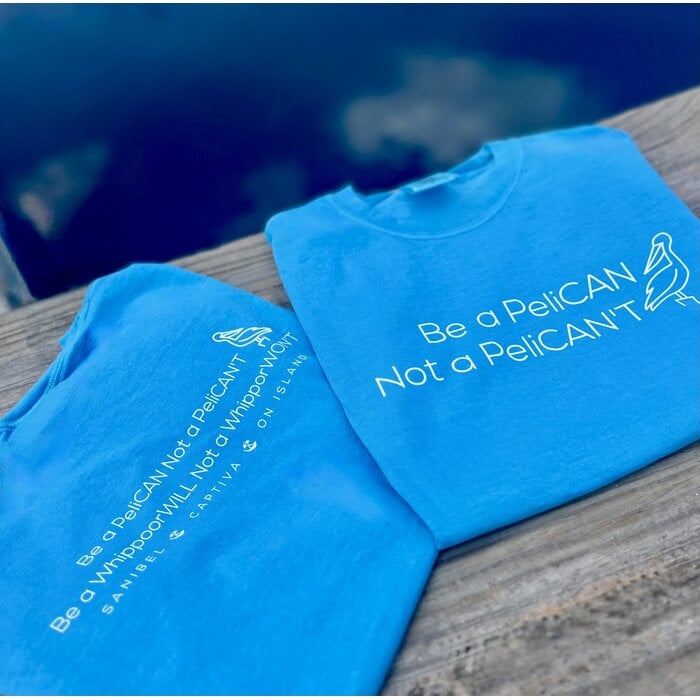 PeliCAN Unisex Short Sleeve  - Blue