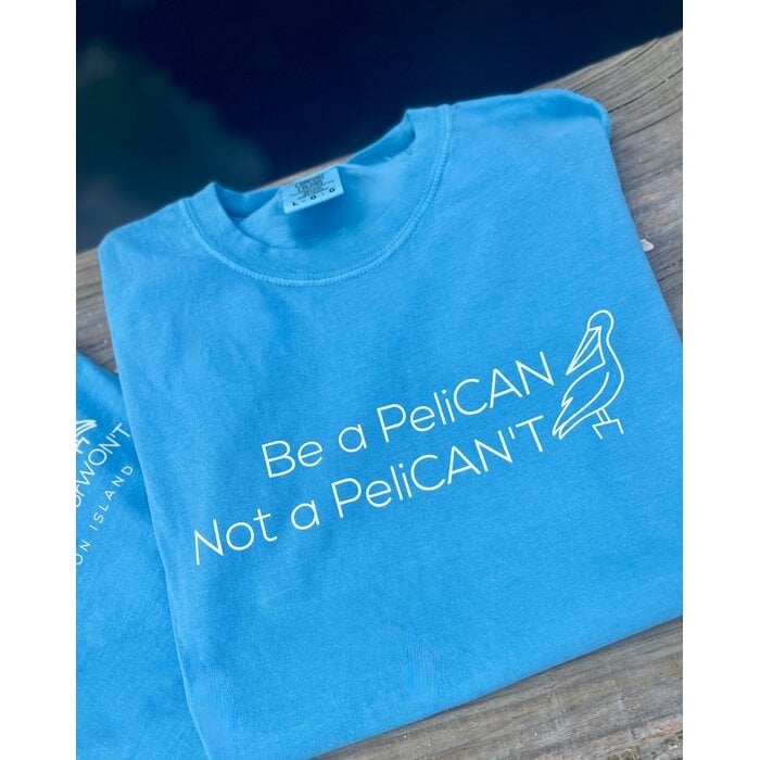 PeliCAN Unisex Short Sleeve  - Blue