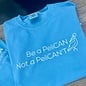 PeliCAN Unisex Short Sleeve  - Blue