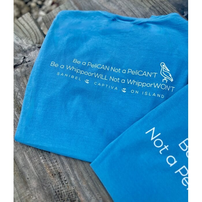 PeliCAN Unisex Short Sleeve  - Blue