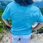 PeliCAN Ladies Short Sleeve V-neck - Blue