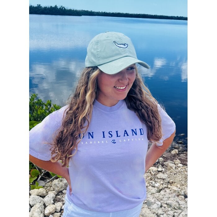 Tri Color Map - Unisex Light Lavendar