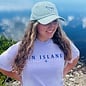 Tri Color Map - Unisex Light Lavendar