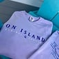 Tri Color Map - Unisex Light Lavendar