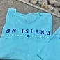 Tri Color Map Ladies Short Sleeve V-Neck Mint