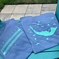 Turtle Tracks Unisex Short Sleeve - Blue