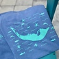 Turtle Tracks Unisex Short Sleeve - Blue