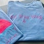 Sit. Stay. Wag! Unisex Short Sleeve Tee - Blue Grey