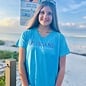 Elevation - Ladies V-Neck Short Sleeve Aqua