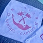 LOVE Ladies Short Sleeve V-neck - White