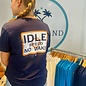 Idle Speed Ladies V-neck - Navy
