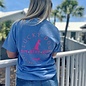 Lucky Dog Unisex Short Sleeve - Blue