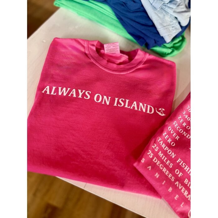 SanCap Stats Unisex Short Sleeve Tee - Pink