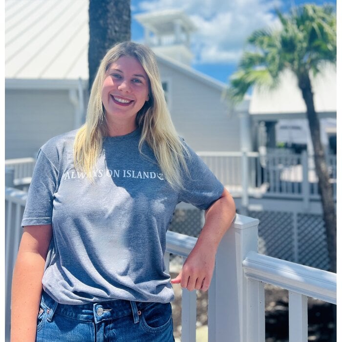 SanCap Stats Unisex Short Sleeve Tee - Grey
