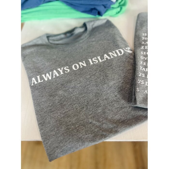 SanCap Stats Unisex Short Sleeve Tee - Grey