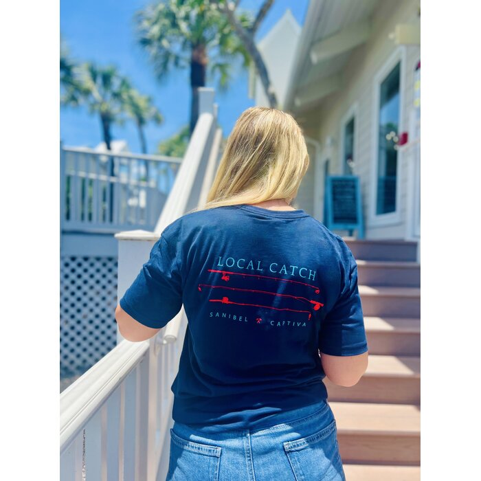 Local Catch Unisex Short Sleeve - Navy