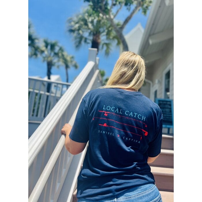 Local Catch Unisex Short Sleeve - Navy
