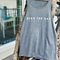 Seas The Day Unisex Tank Top - Grey