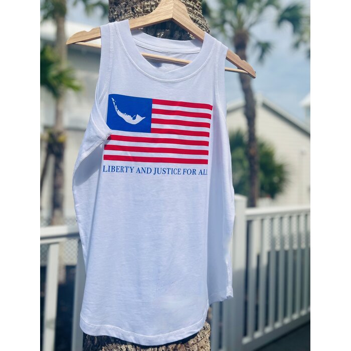 Liberty and Justice for All - Ladies Tank Top
