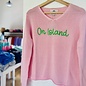 Summer Sweater Ladies V-neck - Pink