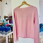 Summer Sweater Ladies V-neck - Pink