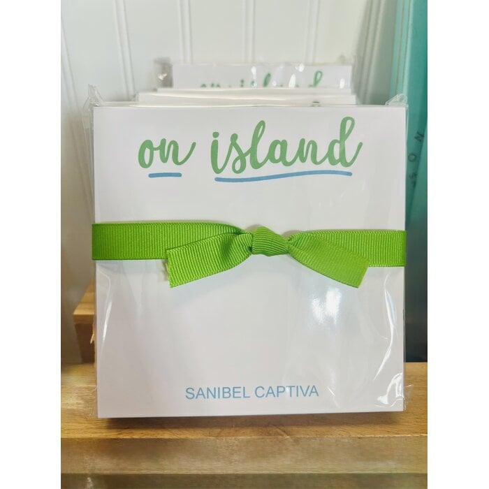 On Island Notepad Chubbie