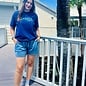 Shorts Ladies - Misty Blue