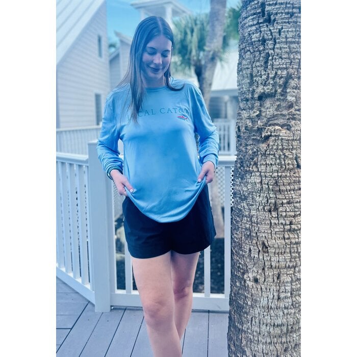 Local Catch Unisex Long Sleeve SPF - LT Blue