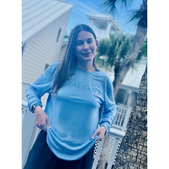 Local Catch Unisex Long Sleeve SPF - LT Blue