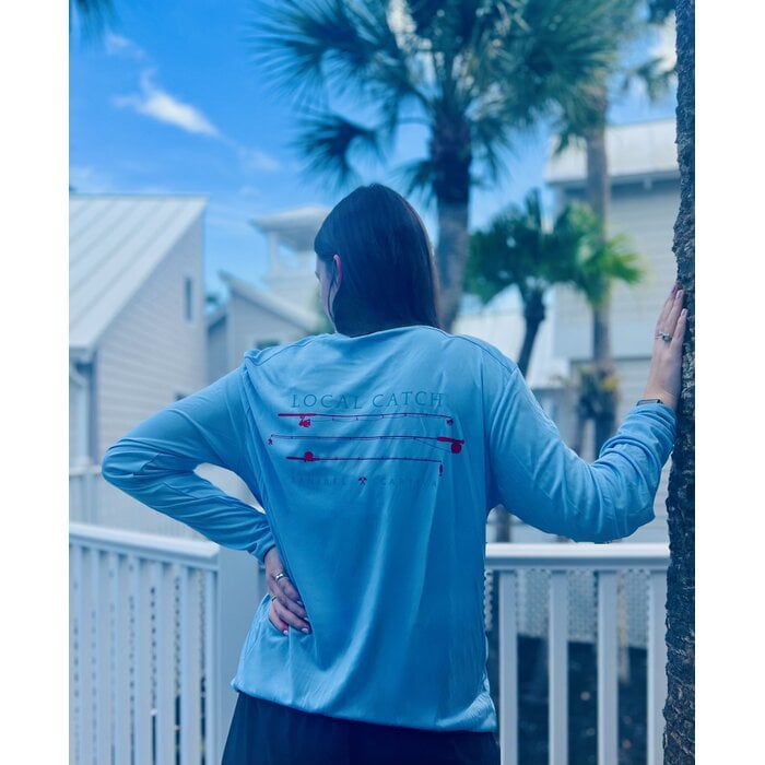 Local Catch Unisex Long Sleeve SPF - LT Blue