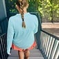 BloqUV Ladies 1/4 Zip - Mint