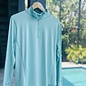 BloqUV Ladies 1/4 Zip - Mint