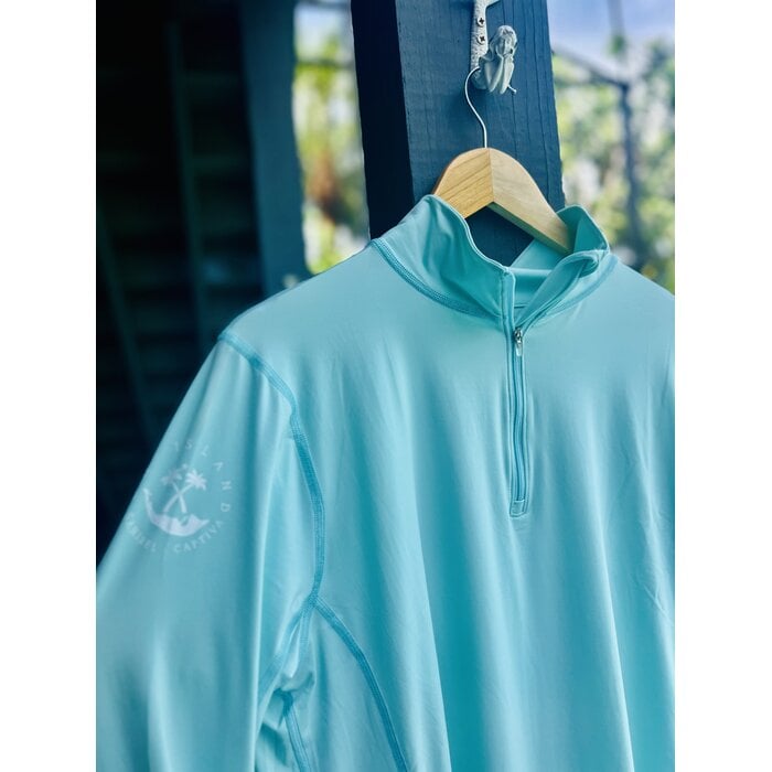 BloqUV Ladies 1/4 Zip - Mint