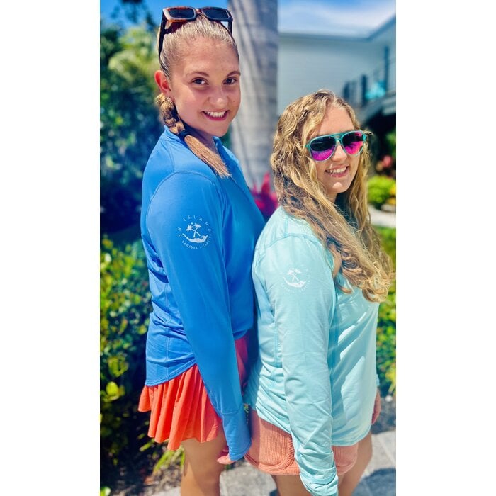 BloqUV Ladies 1/4 Zip - Indigo