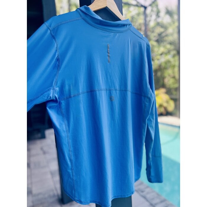 BloqUV Ladies 1/4 Zip - Indigo
