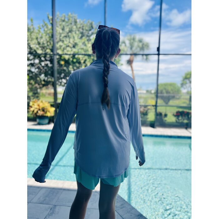 BloqUV Ladies 1/4 Zip - Lavender