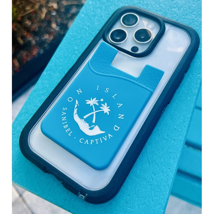 Cell Phone Wallet - Blue